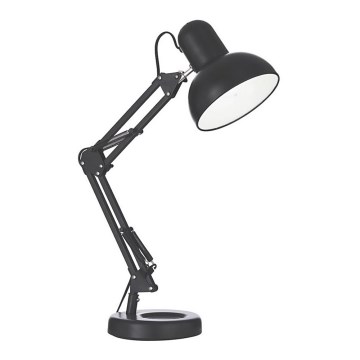 Ideal Lux - Stolová lampa 1xE27/42W/230V čierna