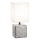 Ideal Lux - Stolová lampa KALI 1xE14/40W/230V biela/sivá