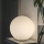 Ideal Lux - Stolová lampa MAPA 1xE27/42W/230V priemer 30 cm biela
