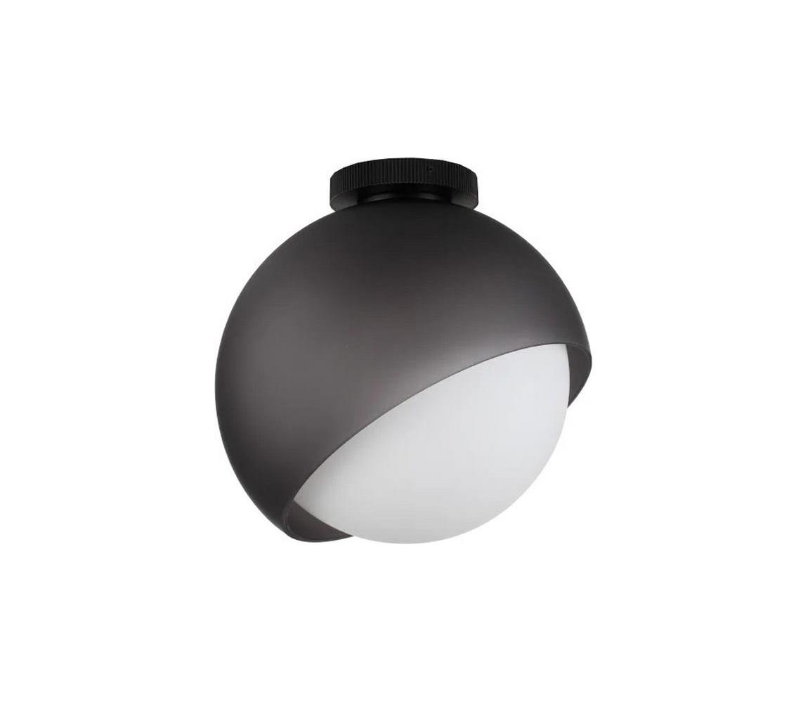 Ideal Lux - Stropné svietidlo BLOOM 1xE27/42W/230V, priemer 30 cm, čierne 366609
