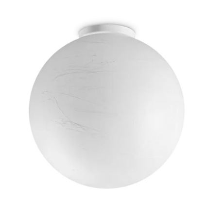 Ideal Lux - Stropné svietidlo CARTA 1xE27/25W/230V pr. 30 cm biela