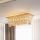 Ideal Lux - Stropné svietidlo MARTINEZ 8xE14/40W/230V zlaté