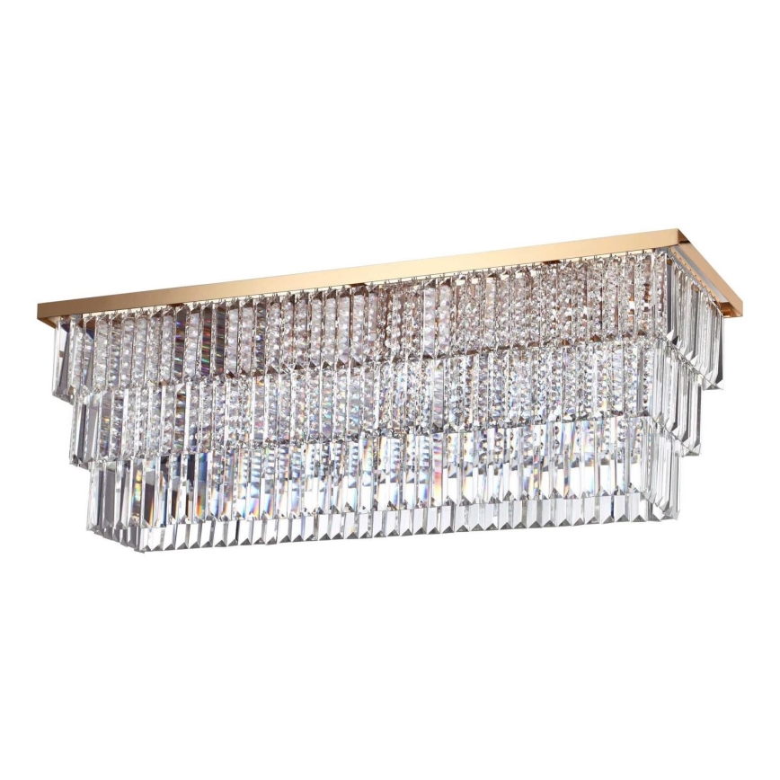 Ideal Lux - Stropné svietidlo MARTINEZ 8xE14/40W/230V zlaté