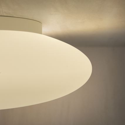 Ideal Lux - Stropné svietidlo SMARTIES 2xE27/42W/230V pr. 42,5 cm biela