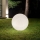 Ideal Lux - Vonkajšia lampa DORIS 1xE27/60W/230V, priemer 58 cm, IP44, sivá