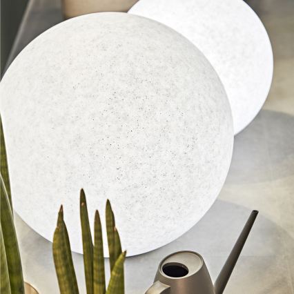 Ideal Lux - Vonkajšia lampa DORIS 1xE27/60W/230V, priemer 58 cm, IP44, sivá