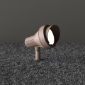 Ideal Lux - Vonkajšia lampa TERRA 1xGU10/28W/230V IP65 hnedá
