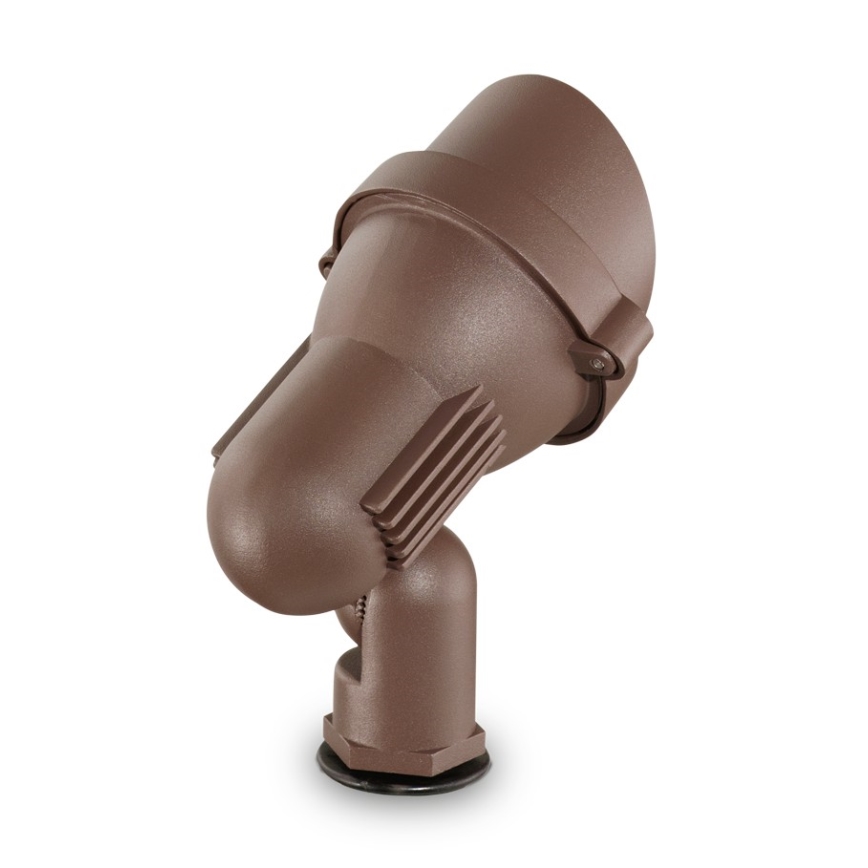 Ideal Lux - Vonkajšia lampa TERRA 1xGU10/28W/230V IP65 hnedá