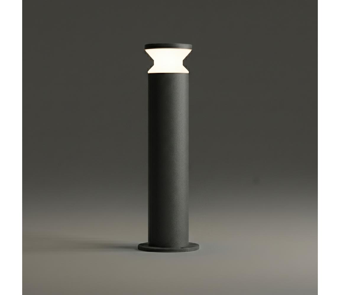 Ideal Lux - Vonkajšia lampa TORRE 1xE27/15W/230V 60 cm IP65 antracitová 162492