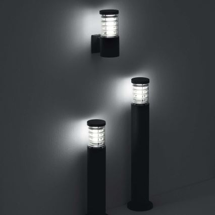 Ideal Lux - Vonkajšia lampa TRONCO 1xE27/42W/230V 60 cm IP65 antracit