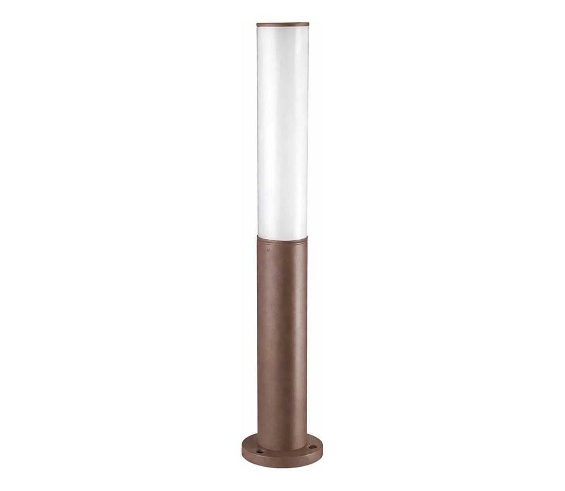 Ideal Lux - Vonkajšia LED lampa ETERE LED/9,5W/230V 60 cm CRI 90 IP44 hnedá 269160
