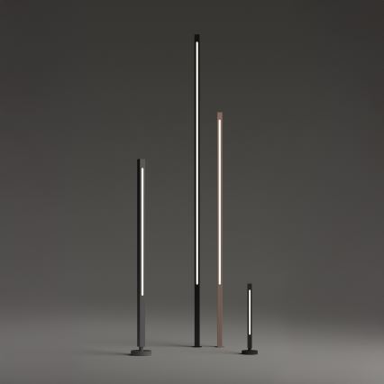 Ideal Lux - Vonkajšia LED lampa JEDI LED/19W/230V 120 cm CRI 90 IP65 hnedá