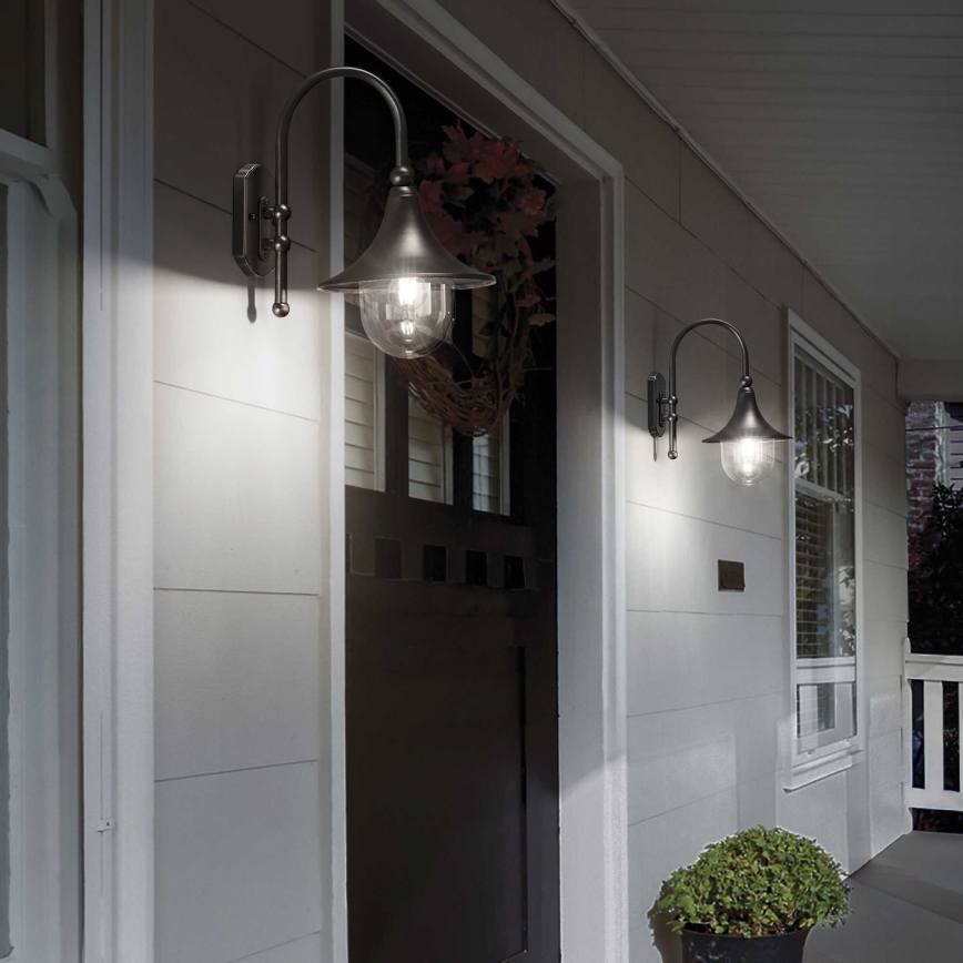 Ideal Lux - Vonkajšia nástenná lampa 1xE27/52W/230V IP43 patina