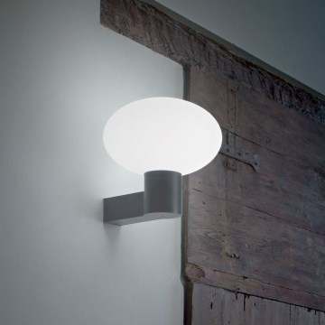 Ideal Lux - Vonkajšia nástenná lampa CLIO 1xE27/42W/230V IP44 antracit
