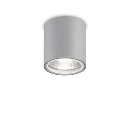 Ideal Lux - Vonkajšie bodové svietidlo GUN 1xGU10/28W/230V pr. 11 cm IP55 šedá