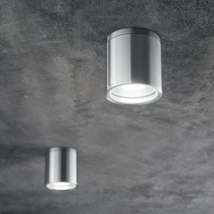 Ideal Lux - Vonkajšie bodové svietidlo GUN 1xGU10/28W/230V pr. 11 cm IP55 šedá