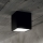 Ideal Lux - Vonkajšie bodové svietidlo TECHO 1xGU10/20W/230V 9x9 cm IP54 čierna