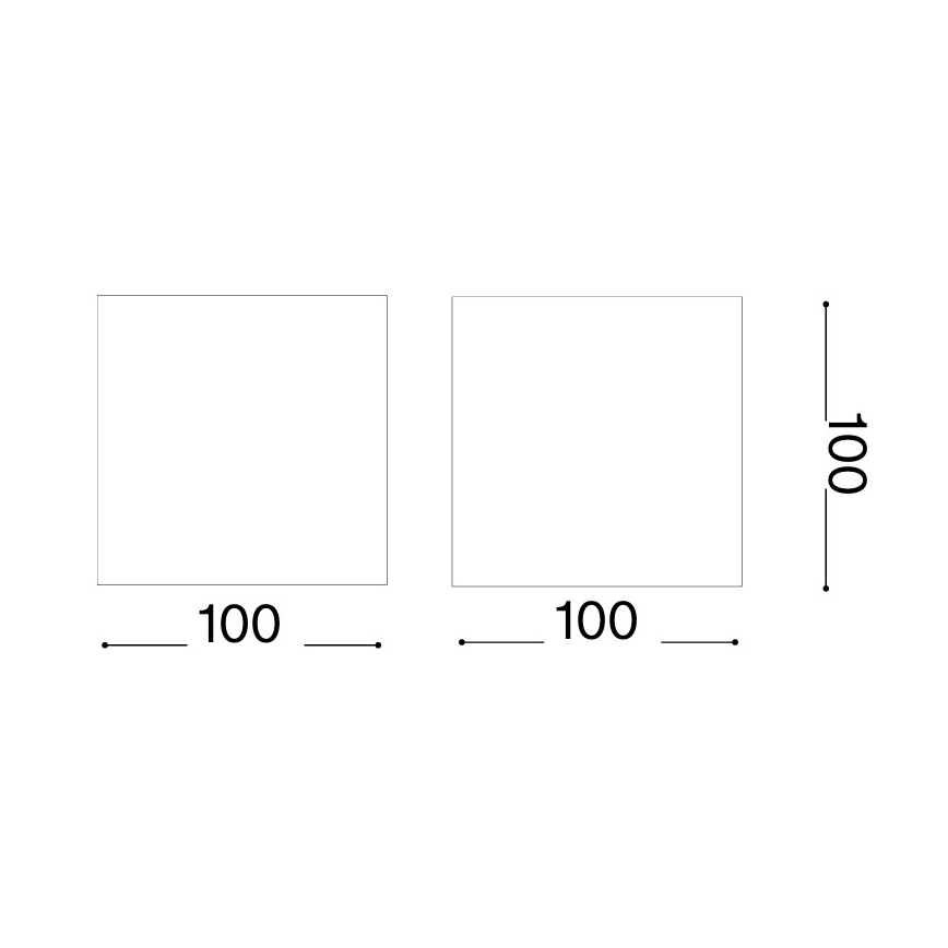 Ideal Lux - vonkajšie nástenné LED svietidlo ATOM LED/12W/230V CRI 90 IP54 hnedá