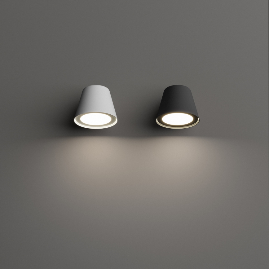 Ideal Lux - Vonkajšie nástenné svietidlo 1xGU10/35W/230V čierna