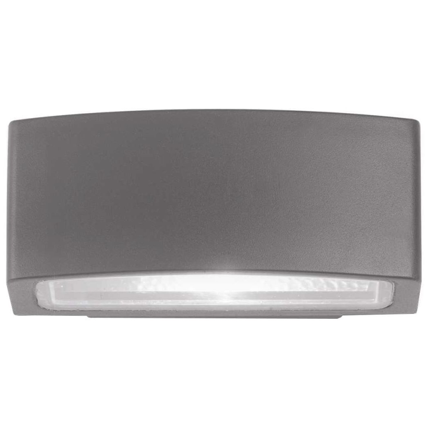 Ideal Lux - Vonkajšie nástenné svietidlo ANDROMEDA 1xE27/60W/230V IP55 antracit