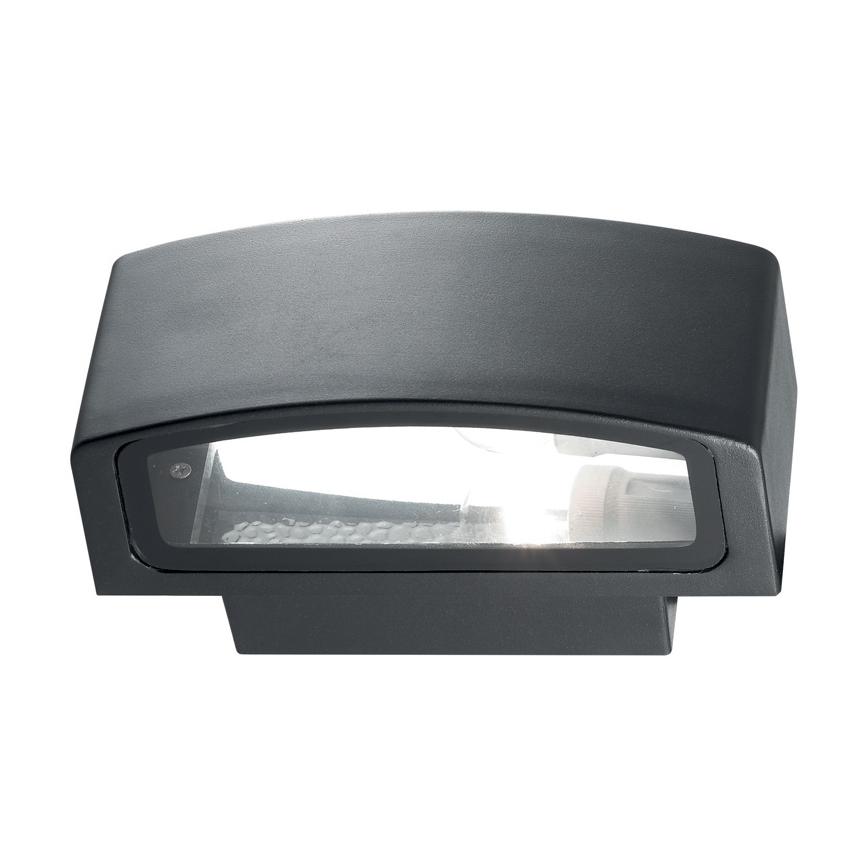 Ideal Lux - Vonkajšie nástenné svietidlo ANDROMEDA 1xE27/60W/230V IP55 antracit