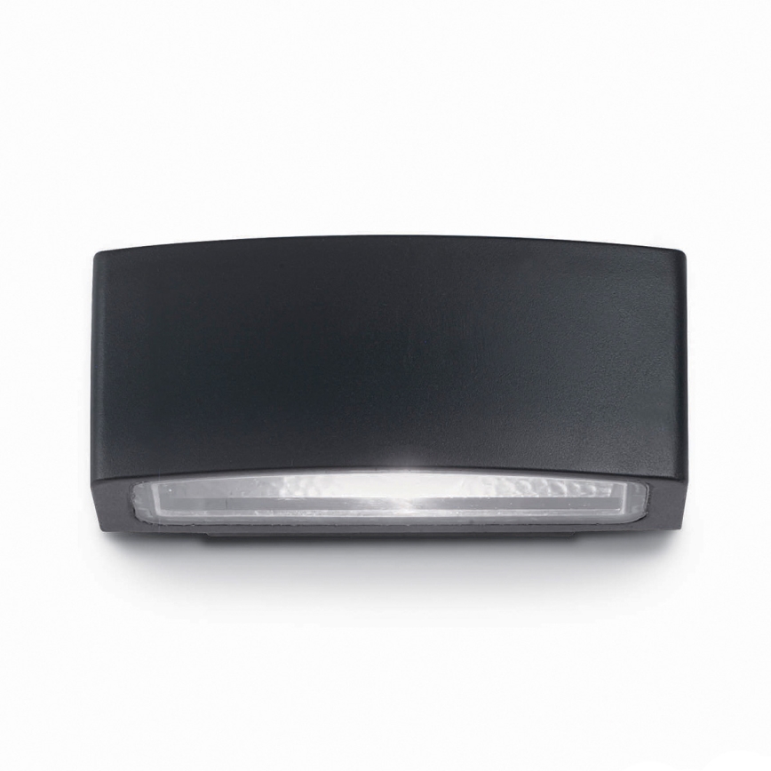 Ideal Lux - Vonkajšie nástenné svietidlo ANDROMEDA 1xE27/60W/230V IP55 čierna