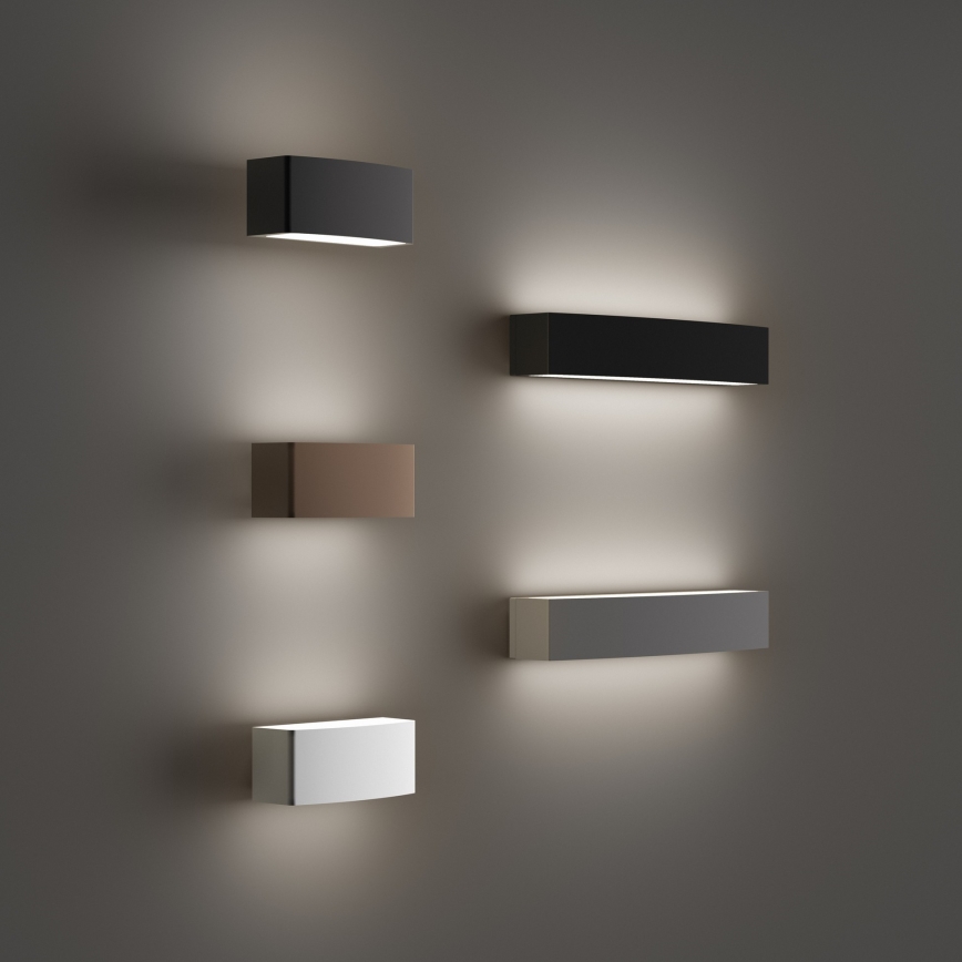 Ideal Lux - Vonkajšie nástenné svietidlo ANDROMEDA 1xE27/60W/230V IP55 čierna