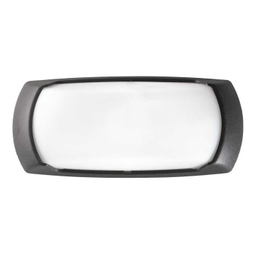 Ideal Lux - Vonkajšie nástenné svietidlo FELIX 1xE27/23W/230V IP66 čierna