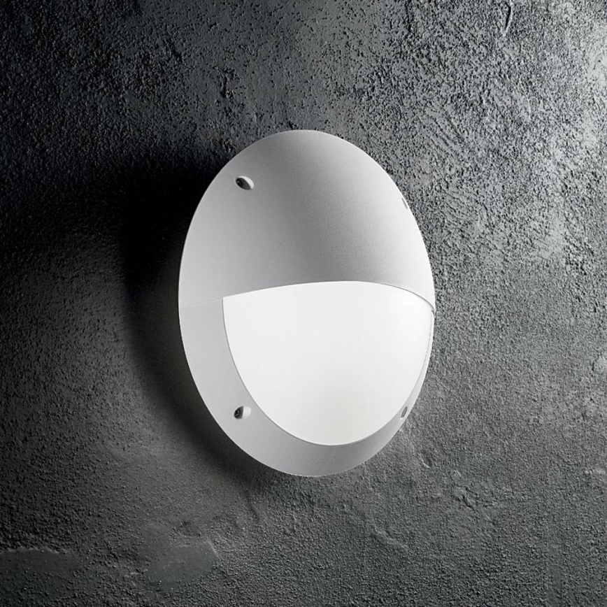 Ideal Lux - Vonkajšie nástenné svietidlo LUCIA 1xE27/23W/230V IP66 biela