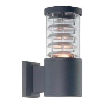 Ideal Lux - Vonkajšie nástenné svietidlo TRONCO 1xE27/42W/230V IP44 antracit