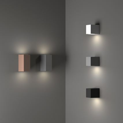 Ideal Lux - Vonkajšie nástenné svietidlo UP 2xG9/15W/230V IP44 hnedé