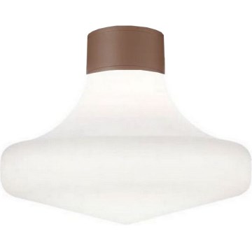 Ideal Lux - Vonkajšie stropné svietidlo CLIO 1xE27/42W/230V IP44 hnedé