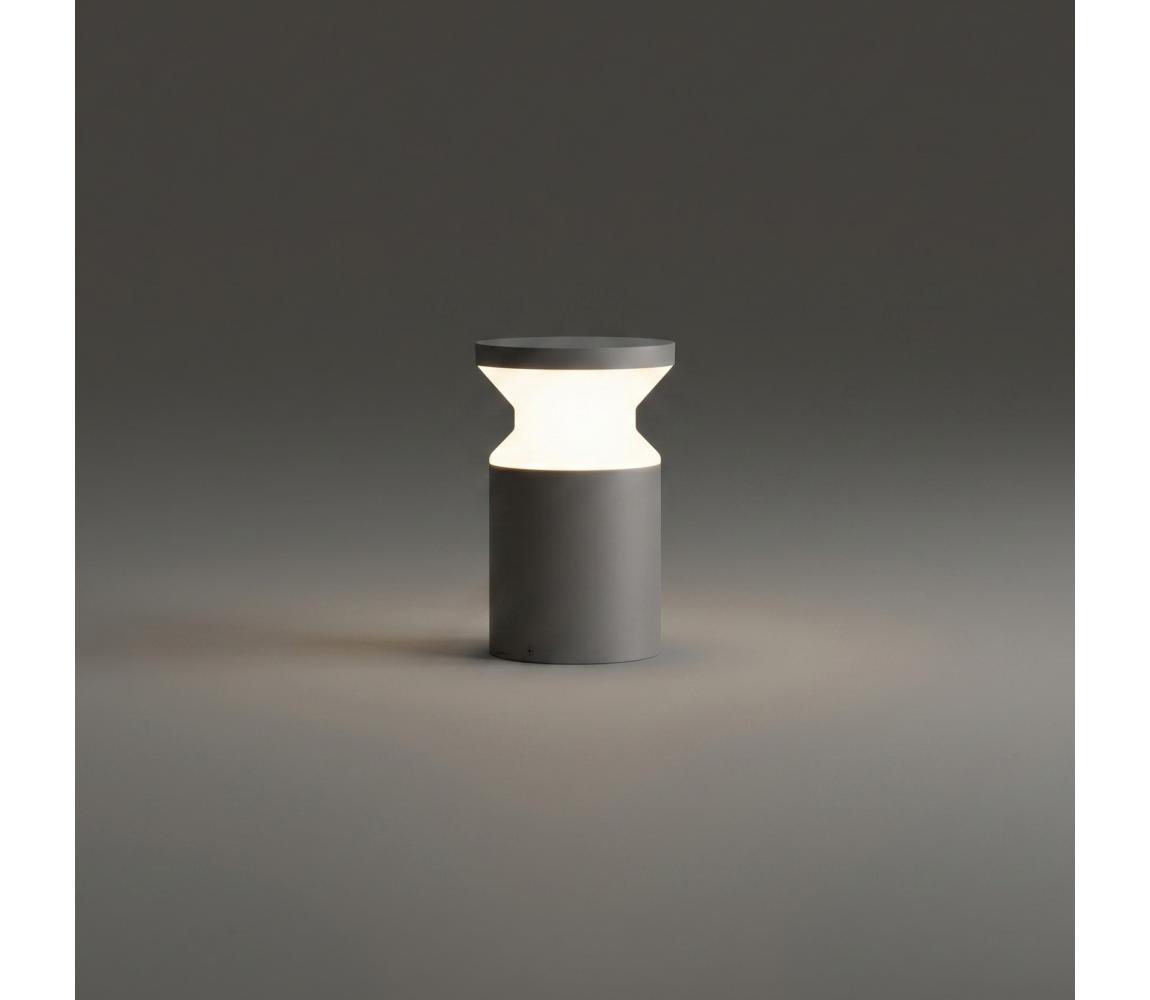 Ideal Lux - Vonkajšie svietidlo TORRE 1xE27/15W/230V 22 cm IP65 antracitové 158891