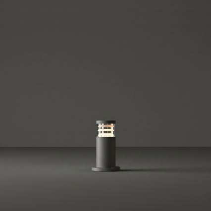 Ideal Lux - Vonkajšie svietidlo TRONCO 1xE27/42W/230V 25 cm IP65 antracit