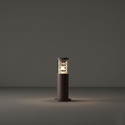 Ideal Lux - Vonkajšie svietidlo TRONCO 1xE27/42W/230V 40 cm IP65 hnedá