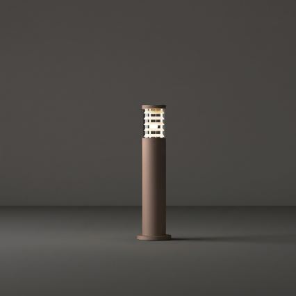 Ideal Lux - Vonkajšie svietidlo TRONCO 1xE27/42W/230V 60 cm IP65 hnedé