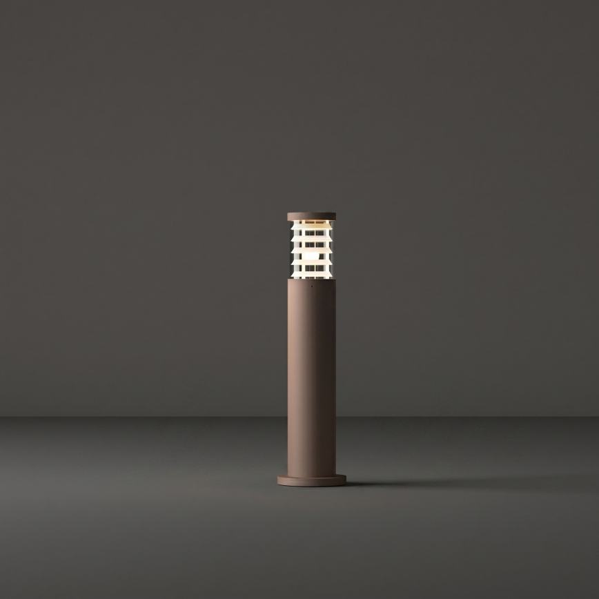 Ideal Lux - Vonkajšie svietidlo TRONCO 1xE27/42W/230V 60 cm IP65 hnedé