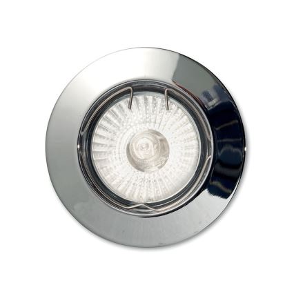 Ideal Lux - Zapustené svietidlo JAZZ 1xGU10/50W/230V pr. 7,7 cm lesklý chróm