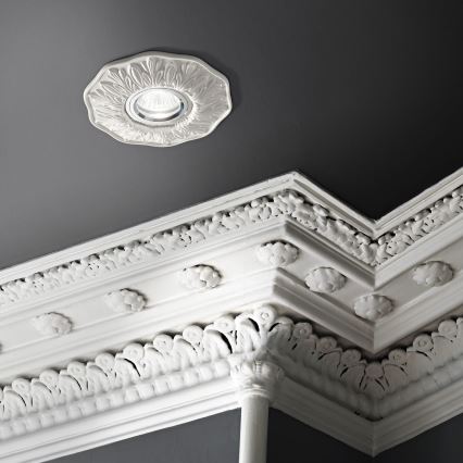 Ideal Lux - Zápustné svietidlo POLKA 1xGU10/50W/230V biela