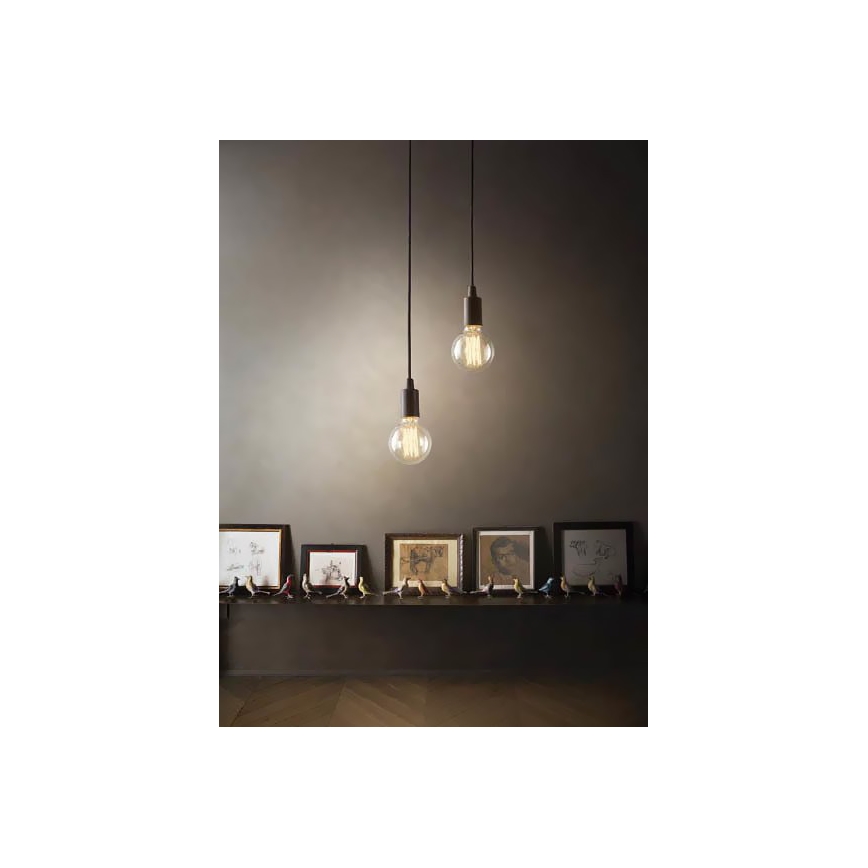Ideal Lux 113302 - Závesné svietidlo EDISON 1xE27/42W/230V