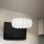 Ideal Lux - Závesné svietidlo OVALINO na lankách 5xE27/60W/230V pr. 44 cm biela