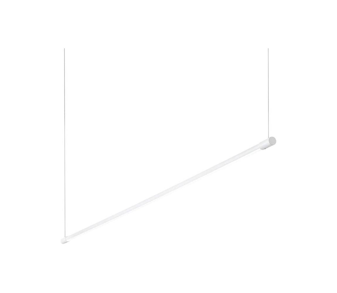 Ideal Lux - Závesný LED luster na lanku YOKO LED/17W/230V CRI 90 biela 258898