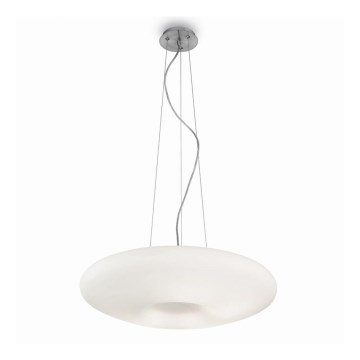 Ideal Lux - Závesný luster GLORY na lankách 3xE27/60W/230V priemer 50 cm biela
