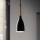 Ideal Lux - Závesný luster MANHATTAN 1xE14/40W/230V priemer 11 cm čierna/buk