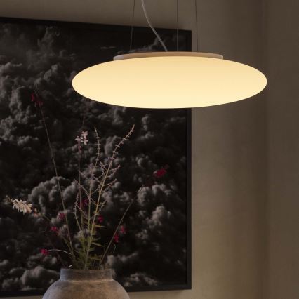 Ideal Lux - Závesný luster SMARTIES na lanku 3xE27/42W/230V pr. 42,5 cm biela