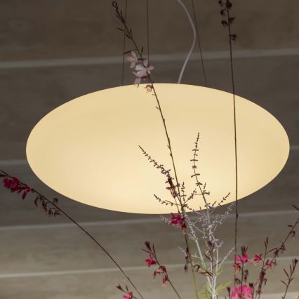 Ideal Lux - Závesný luster SMARTIES na lanku 3xE27/42W/230V pr. 42,5 cm biela