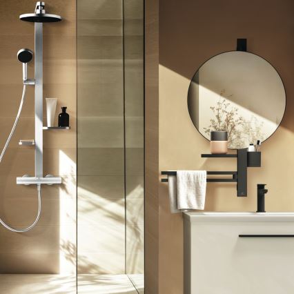 Ideal Standard BD583SI - Sprchová súprava s termostatickou batériou CERATHERM ALU+ matný chróm