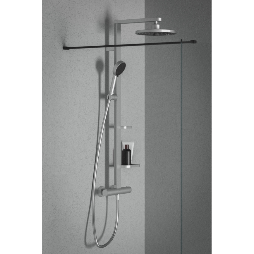 Ideal Standard BD583SI - Sprchová súprava s termostatickou batériou CERATHERM ALU+ matný chróm