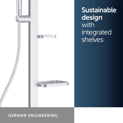 Ideal Standard BD583SI - Sprchová súprava s termostatickou batériou CERATHERM ALU+ matný chróm
