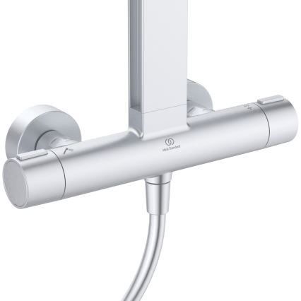 Ideal Standard BD583SI - Sprchová súprava s termostatickou batériou CERATHERM ALU+ matný chróm